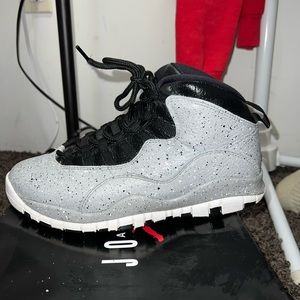 grey air jordan retro 10